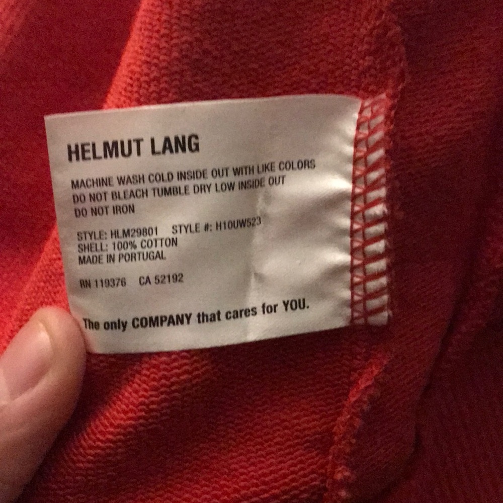 Unisex Helmut LangxShane Oliver Hoodie - Picture 6 of 7